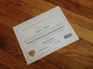 SPHR Certification